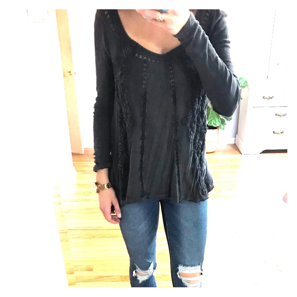 Free People Top with open back